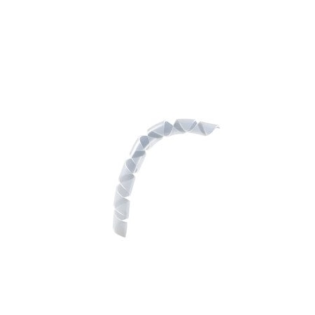 Cable Wholesale 6 foot Spiral Cable Wrap, Clear, Diameter: 20mm - 100mm, Cable Management Wraps 30CW-49906